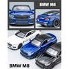 1/32 BMW Series M8 Supercar Alloy Diecasts & Toy Vehicles Metal Toy Car Model Sound and Light Collection Kids Toy