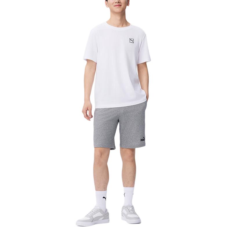 Puma Fashionable Comfortable Versatile Short Sleeve T-Shirt Men Tops White 688925-02