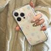 Small Fresh Color Flower iPhone17Promax Mobile Phone Case Is Suitable for Apple 16promax Transparent Space Case.