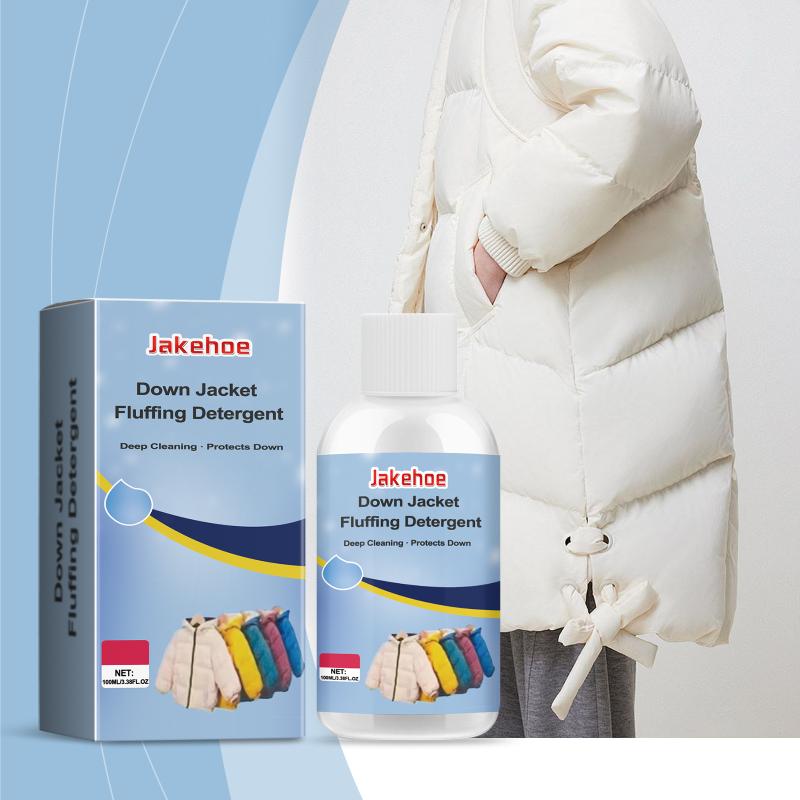 Down Jacket Detergent, Gentle And Non-Irritating, Cleans And Removes Stains, Fluffs Up The Garment, Suitable For Both Machine And Hand Washing.