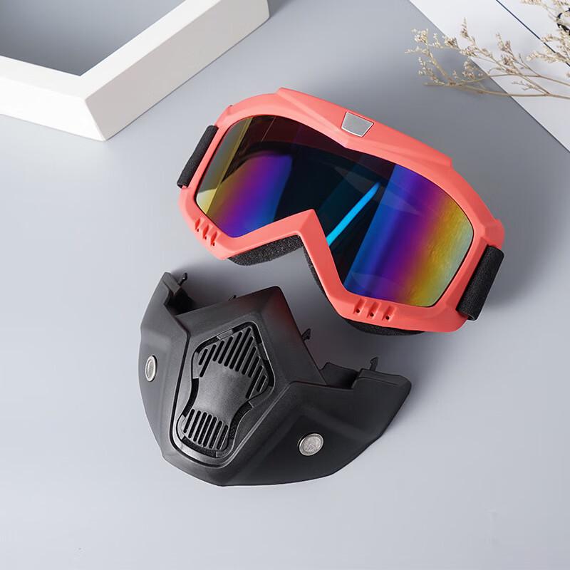 Motorcycle Cycling Mask & Goggles One Size