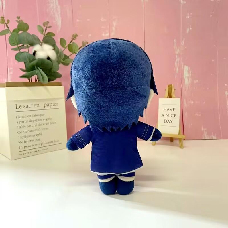Ciel Phantomhive Plush Doll Soft Anime Butler Dolls Costume Cartoon 20Cm Dolls Toys Birthday Xmas Gifts Cute