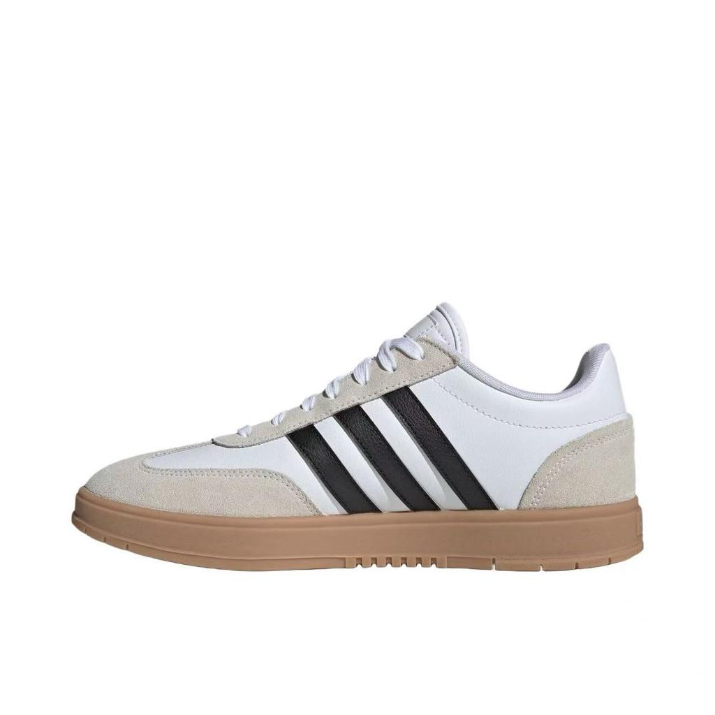 adidas Gradas Low Top Skateboard Shoes Unisex White Light Pink IE9044(Team2140-SBOX)