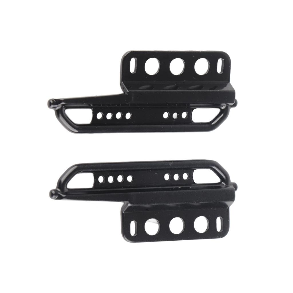 1 Set RC Side Pedal Iron Wear Resistant Strong Bearing Capacity RC Side Step Plate for Axial SCX24