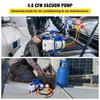 AC Vacuum Pump Manifold Gauge Set 4.8 CFM 5PA HVAC Vacuum Pump With Box