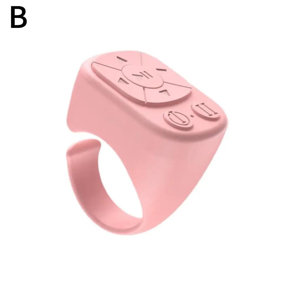 Wireless Bluetooth Mini Remote Control For IPhone Phone Selfie Stick Controller For Tiktok Page Turning Q3T8