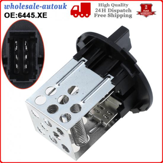 Heater Blower Motor Fan Resistor FOR Citroen C4 Peugeot 307 6445XE 6445.XE