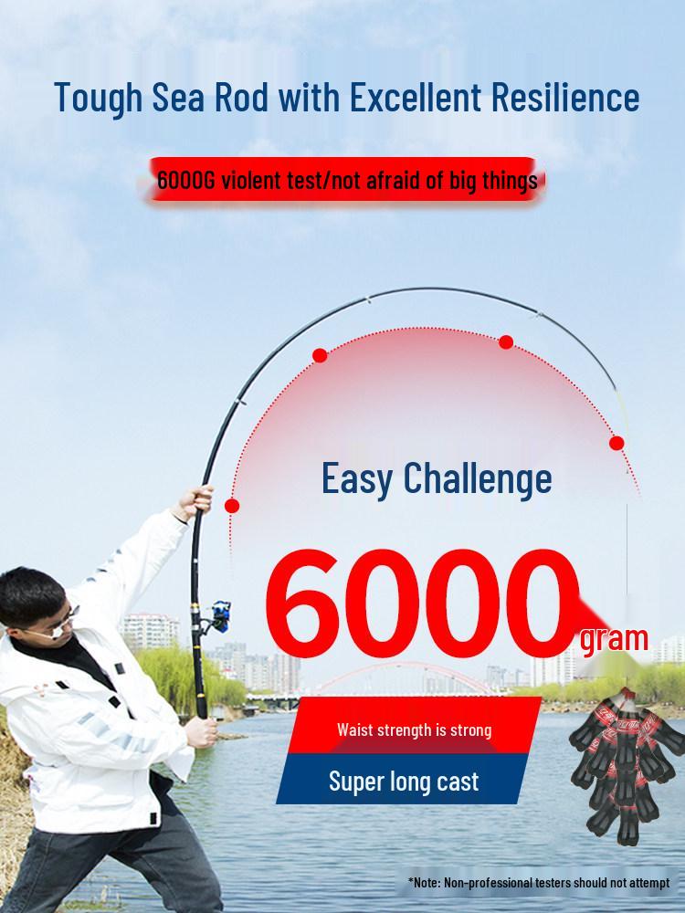 Special Offer: Long Cast Sea Fishing Rod Set with Accessories