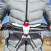 35cm Plastic Eagle Kite DIY Toy Flying Bird Kites New Large Eagle Kites  Garden Outdoor Sports