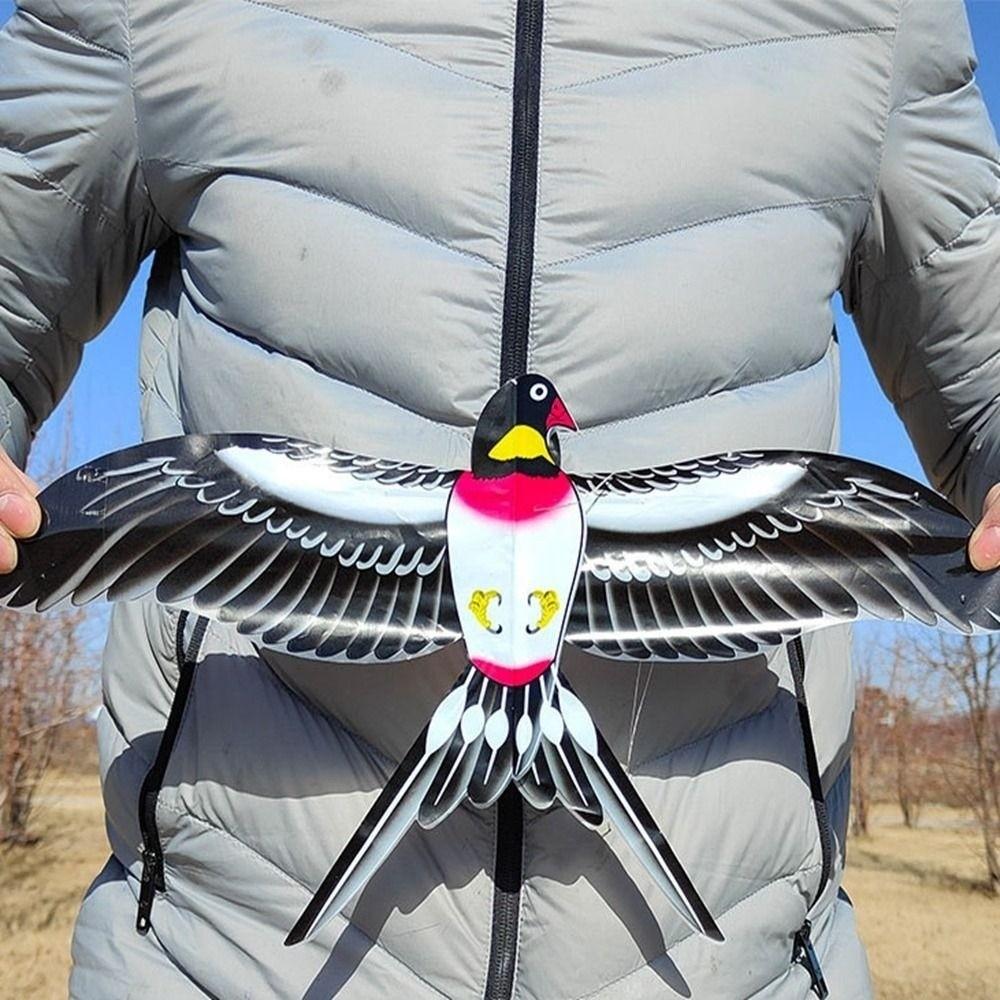 35cm Plastic Eagle Kite DIY Toy Flying Bird Kites New Large Eagle Kites Garden Outdoor Sports