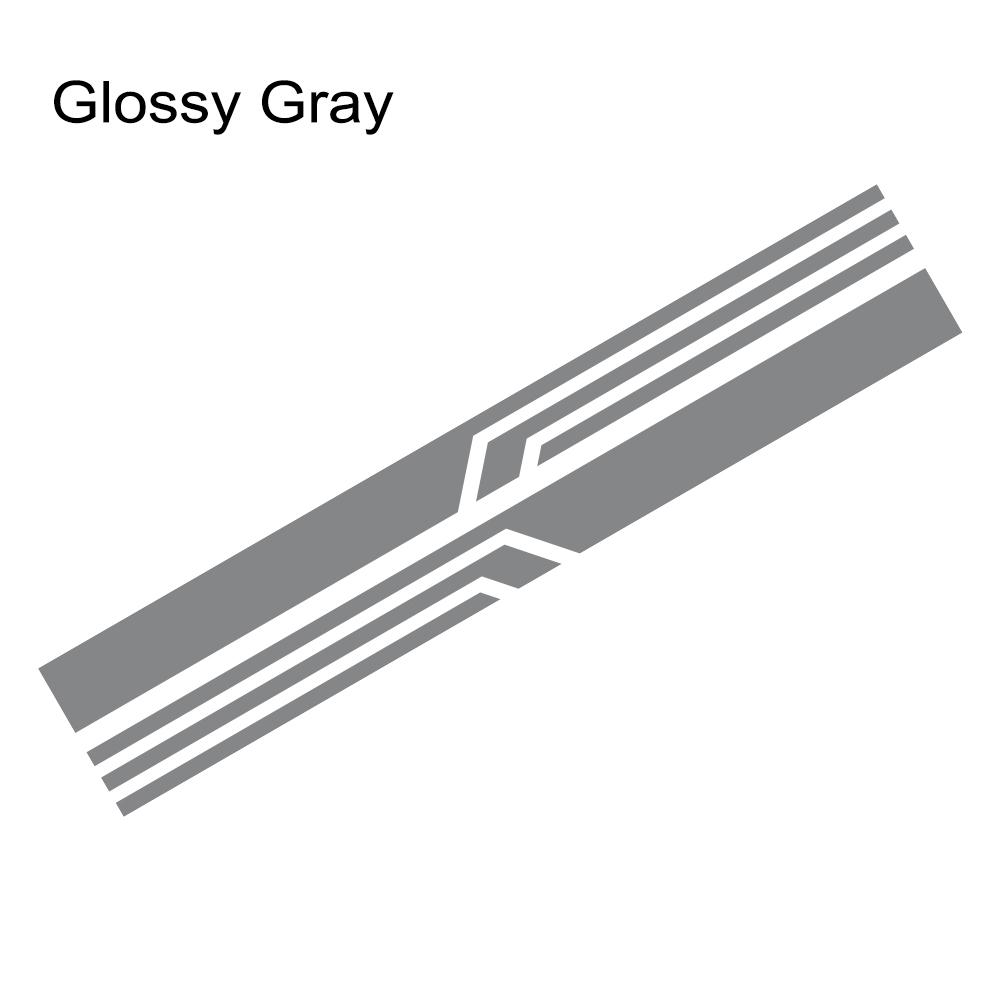 2PCS Car Door Side Sticker Stripe Vinyl Film Decals For AIXAM e-AIXAM MINAUTO SANSATION Mega Auto Body Decoration Accessories