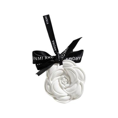 Vehicle Fragrances Wax Disc In Camellia Shape Suitable For Cabinets Cars And Small Spaces Closets Rooms Odor Elimination