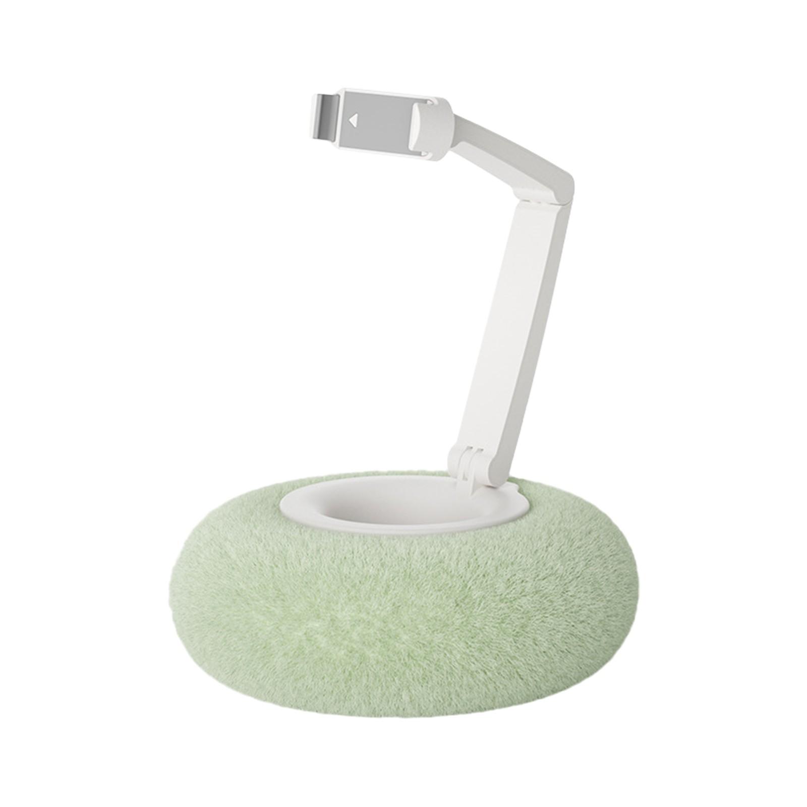 

Миска Fuzzy с держателем Kindle, регулируемый милый плюшевый держатель для телефона со съемной чашей, Миска Fuzzy с держателем для телефона One Size