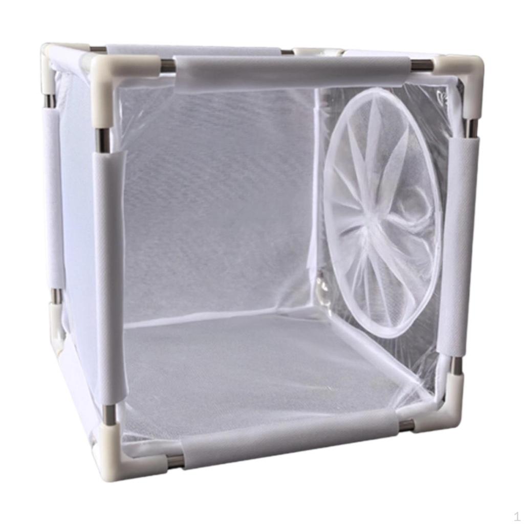 Fütterungsnetz Käfig 9,84x9,84x9,84 Zoll Barriere Maschennetz für Innenhof