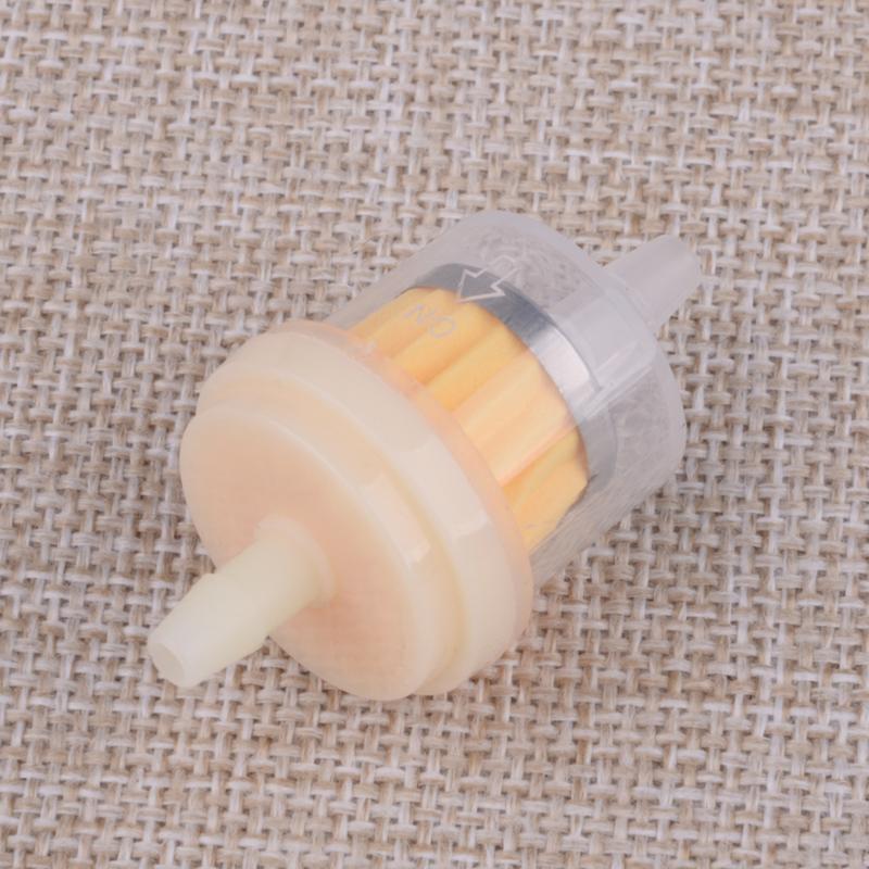 10Pcs Motorcycle Inline Gas Fuel Filter 1/4" 6-7mm Fit For Honda