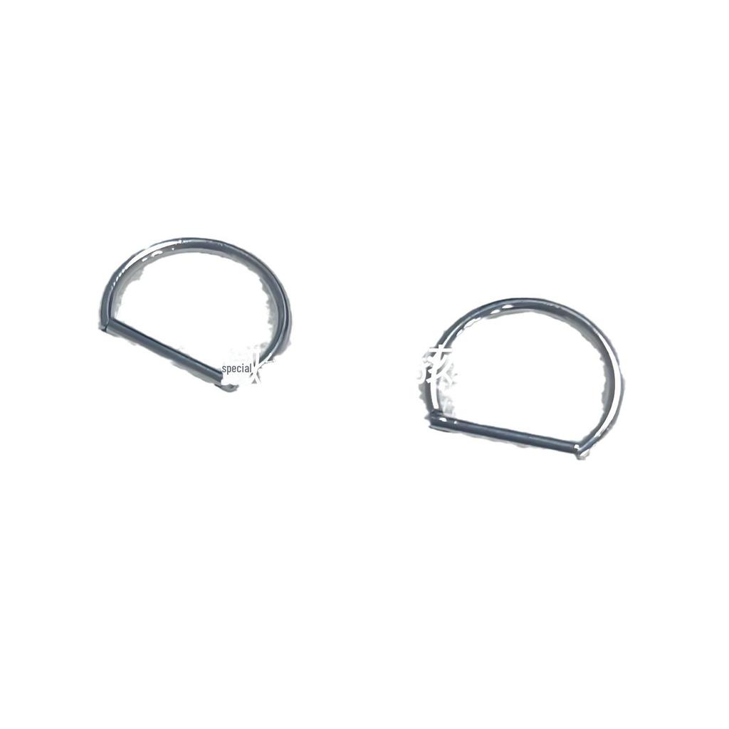 Satan's Child: Comfortable D-Ring Seamless Lip & Ear Stud for Easy Wear