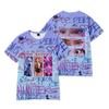 3D Printed KPop Demon Hunters Huntrix T-shirt Men Women Anime Crewneck Short Sleeve Cartoon T Shirt Fashion Summer Tees Tops