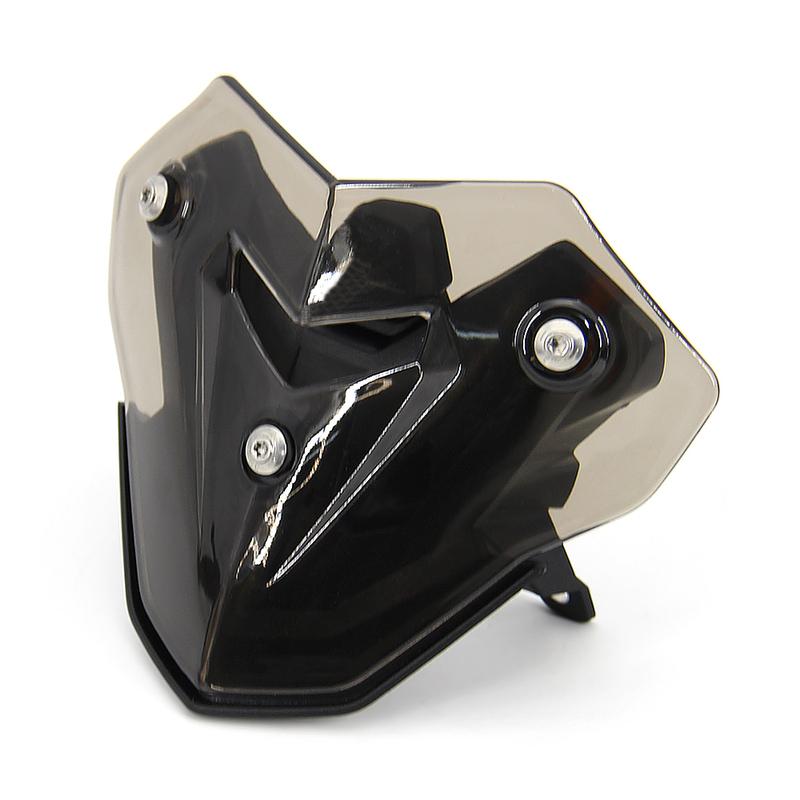 F900R Motorcycle Windscreen Windshield Shield Screen with Bracket For BMW F 900 R F 900R F900 R Smoke Black Color Transparent