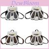 Cute Bunny Ear Fluffy Backpack With Padded Shoulder Straps For Daily Use