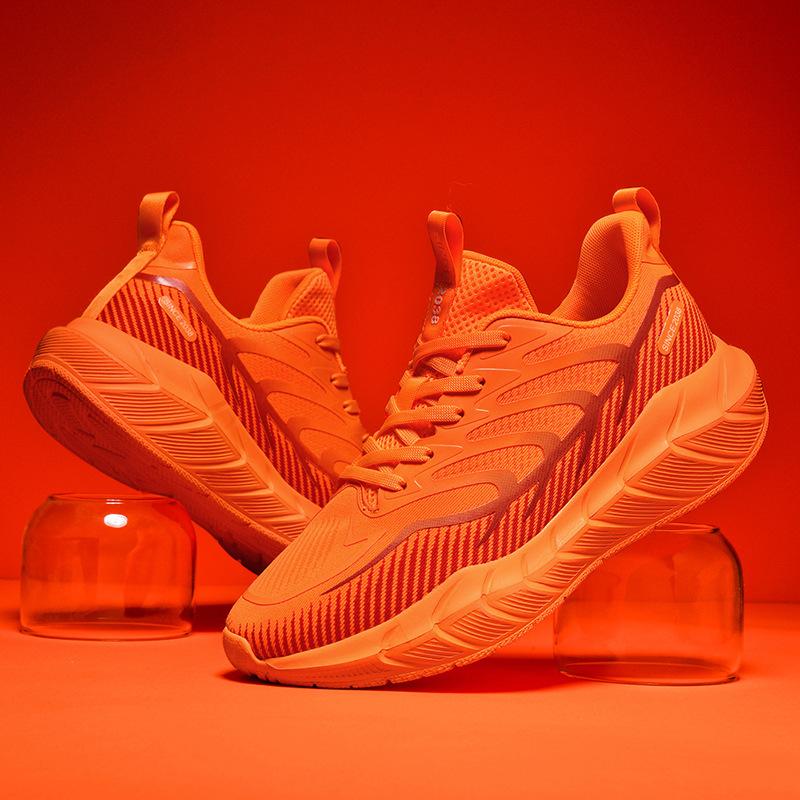 New professional cushioning training breathable running shoes men's high school entrance examination physical examination sports shoes lightweight and