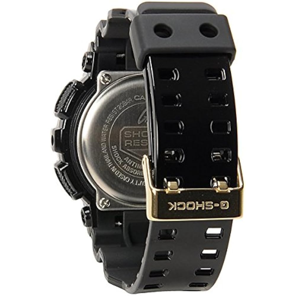 [Casio] CASIO G Shock G-Shock Overseas Model Waterproof Black Gold Black x Gold GA-110GB-1A Watch...