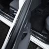 High-quality Carbon Fiber Car Door Sill Protector Sticker For Nissan Qashqai J11 J12 Sylphy N7 Teana Note Navara Juke GTR Patrol