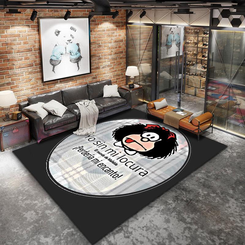 Mafalda Carpet Rug For Living Room Bedroom Home Sofa Decoration Kids Play Nonslip Floor Mat