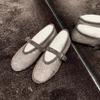 Ballet Shoes - Flat-bottomed Single Shoes for Women, Made of Mesh Material, As Women's Sandals Devotion