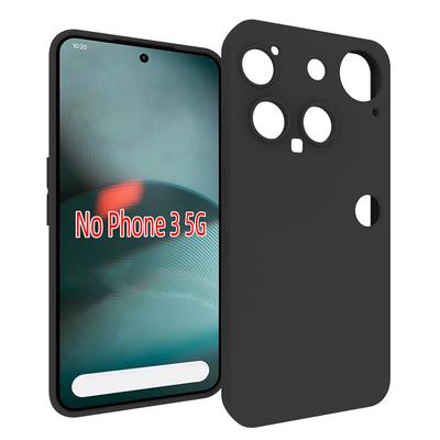 For Nothing Phone (3) 5G TPU Case WANLONFENG MS Series Matte Back Cover with Tempered Glass