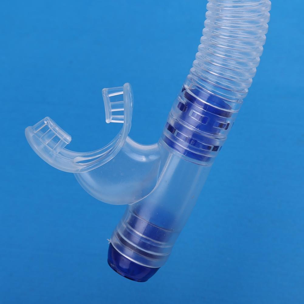 Adult Diving Goggles Snorkeling Swimming   Underwater Swimming Glasses Snorkel (Blue)