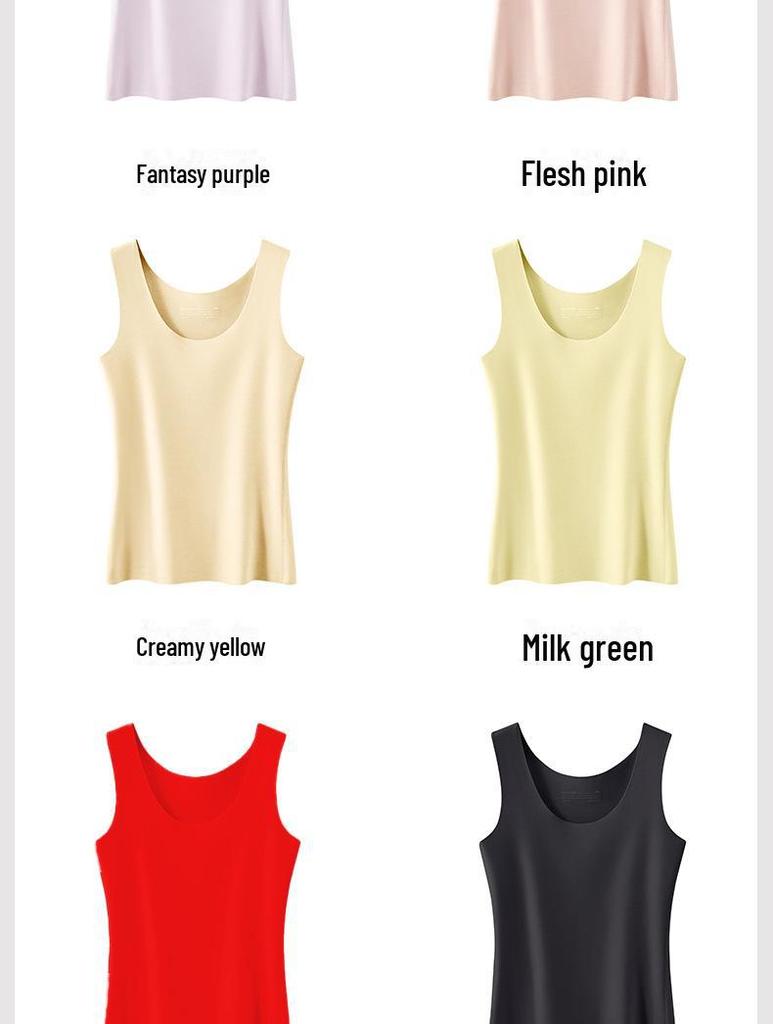 Women's Thick German Velvet Heated Seamless Winter Vest