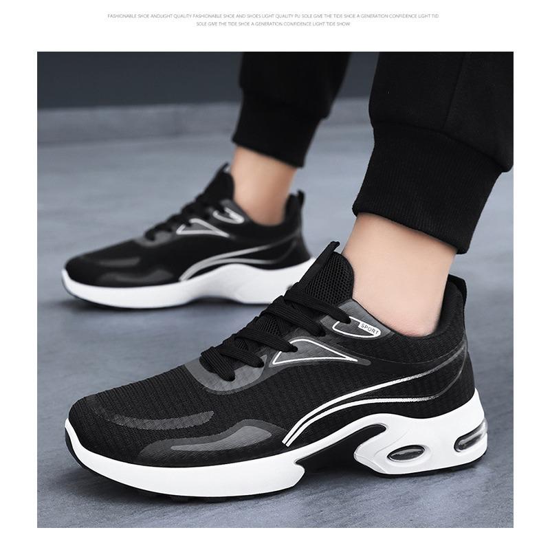 Soft Soled Non Slip Casual Shoes for Men's Fashion Trend Breathable Chunky Sneakers Tenis Masculino Platform Zapatillas Hombre