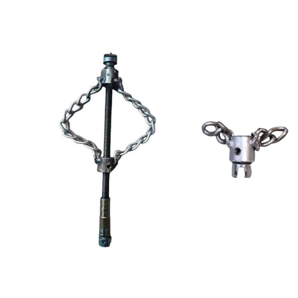 Push-Type Flex-Shaft Sewer Descaling Chain Adjustable Multi-Purpose Pipe Dredging Tool 16mm Spring Dredging Sewer Tool