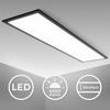 LED Ceiling Light - B.k.licht - 1m - 22w - 2200lm - Black Frame - 4000k
