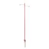 Camping Lantern Stand Portable Lightweight Outdoor Camping Aluminum Alloy Lamp Pole Light Hanging Stand Red