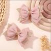 2Pcs/set Baby Dovetail Bow Hair Clips for Women Girls Handmade Glitter Bowknote Hairpins Daily Bowknot Headwear Hair Accessories