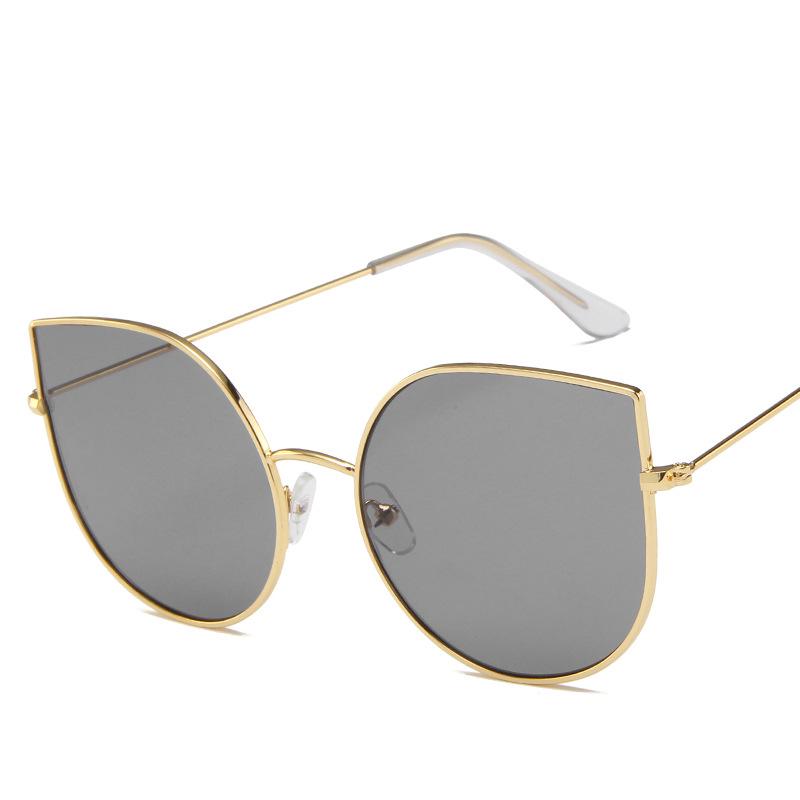 RMM brand Sexy large Vintage Cat Eye Sunglasses Women Red Black Sun Glasses Female Ladies Cat eyes Sunglasses  Retro Glasses