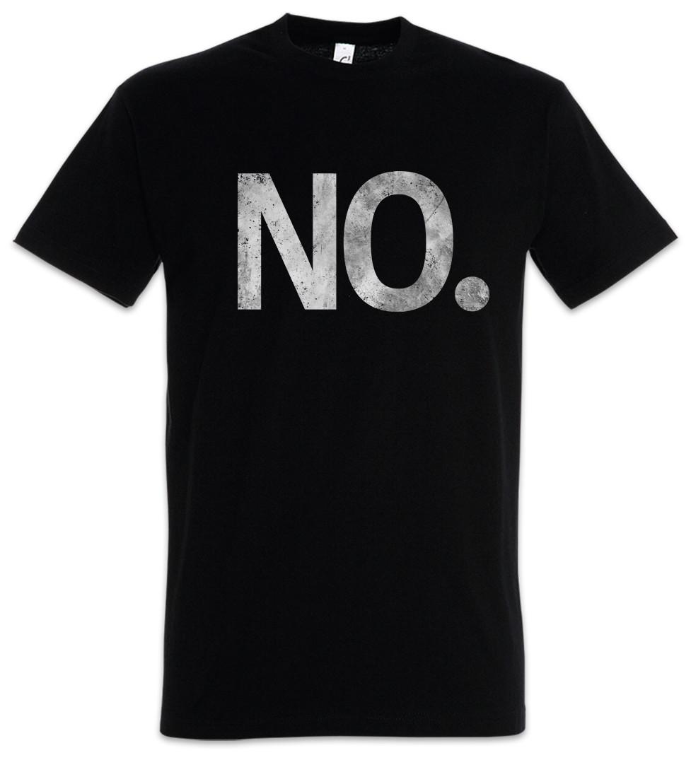 No. T-Shirt Outsider Fun Geek Nerd Social Interaction Introverts Real Life XL