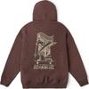 Vans Off The Wall Graphic Hoodie Brown Unisex VN000KVHE95