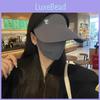 Summer Unobtrusive Sun Hat With Large Brim And Breathable Nylon For Outdoor Activities