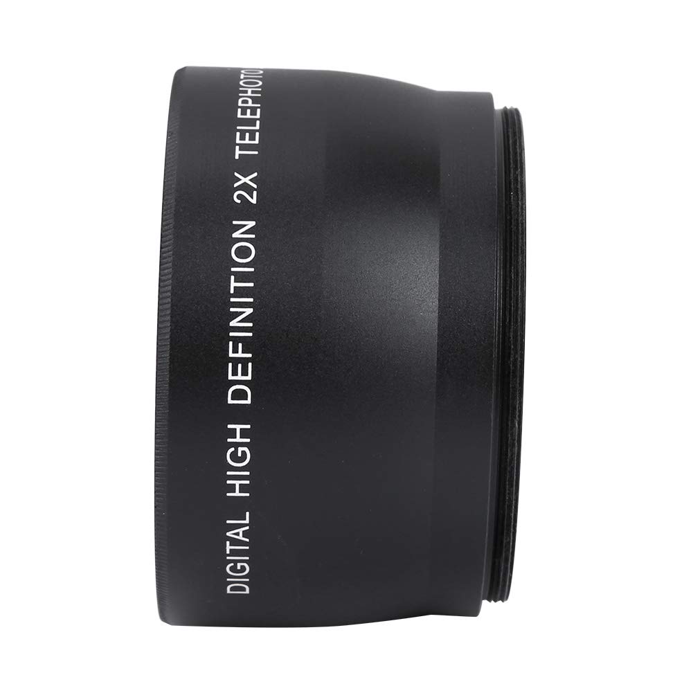 58mm 2X Câmera Telefoto Universal Liga de Alumínio Teleconversor Óptico, Lente, Acessório, + Vidro, Aprox.. 6.8 6.8 4.5cm