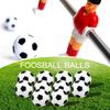 White Mini Toy Soccer Ball For Kids Soft Pu Foam Non-inflatable Solid Sports Ball