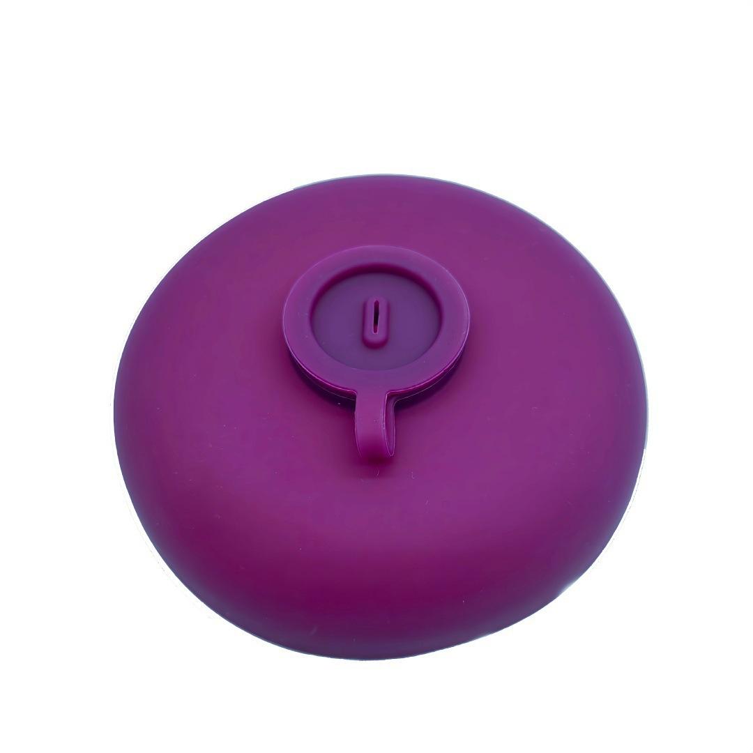 

Silicone Leak-Proof Ice Cream - Ice Cream Holder with Drip Lid, Vibrant Color, Portable Molding Tray for Summer Desserts