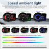 Car HUD OBD+GPS Gauge 6 Alarm Functions Accelerated Test Brake Test Universal