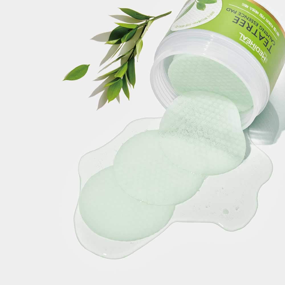 MEDIHEAL Tea Tree Beroligende Essens Pads 50 stk [Ekte] (x 1)