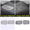 For Toyota Highlander / Kluger XU70  - 2025 Air Conditioning AC Vent Outlet Dashboard Air Outlet Decoration Frame Cover Trim