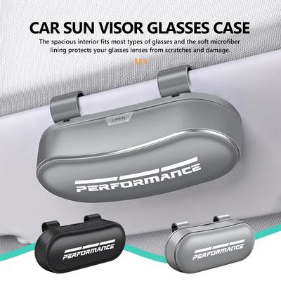 Auto Brillenetui Sonnenblende ABS Brillenhalter Sonnenbrillenclip Für Performance M2 M3 M4 X1 X3 X4 X5 E87 X7 E91 G20