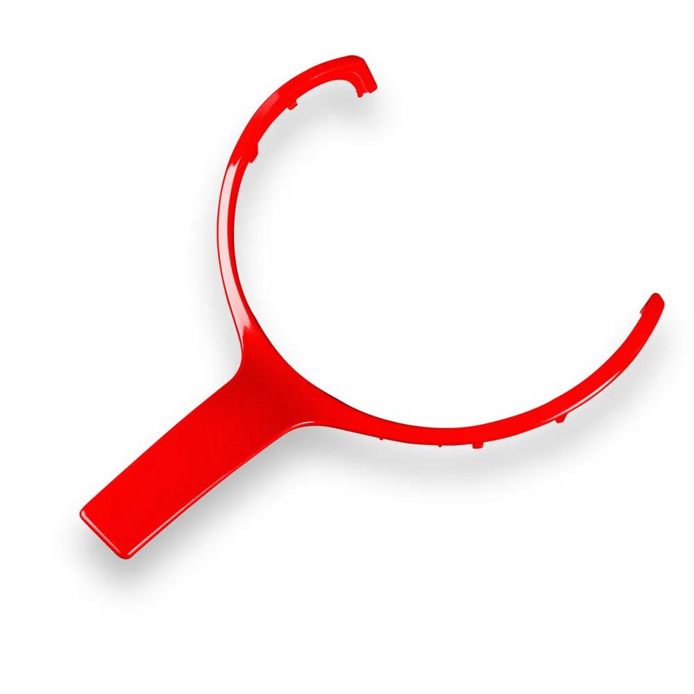 Gloss Red Steering Wheel Trim For