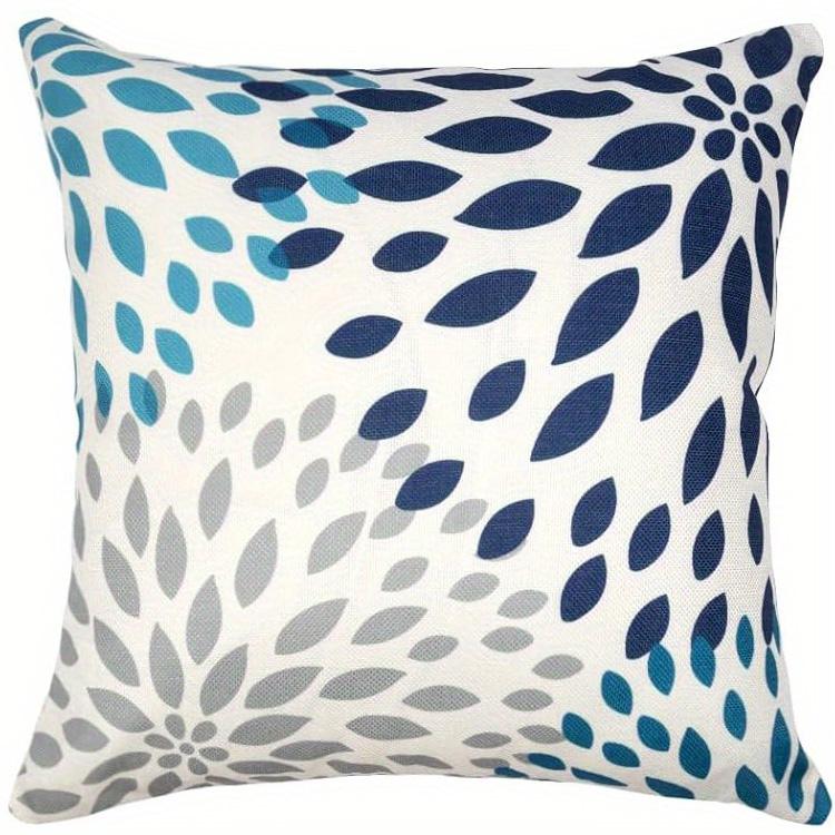 Kurzes Plüschmaterial Kissenbezug Heimdekoration Blumenmuster Überwurf-Kissenbezüge für Zuhause Muster Kissenbezug Geeignet für Sofa