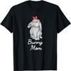 Lop Eared Bunny Rabbit Mom Drawing T-Shirt